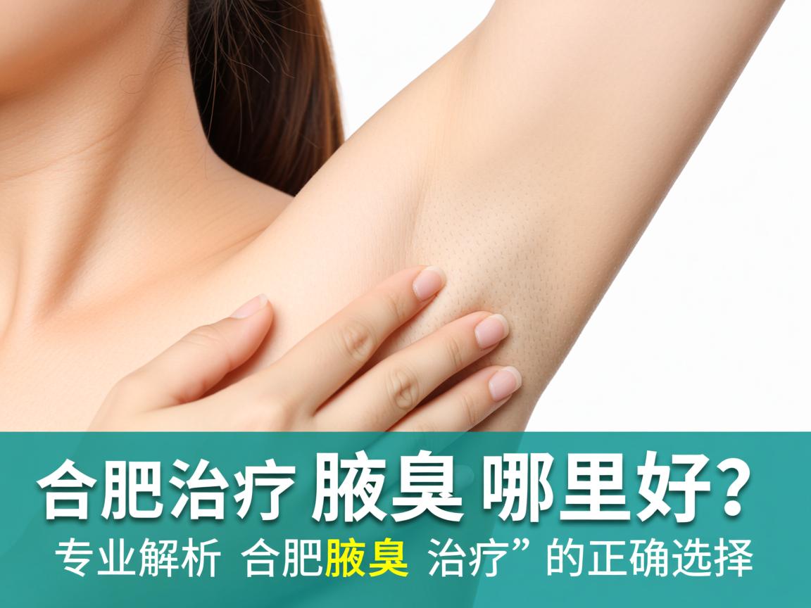 合肥治疗腋臭哪里好？专业解析合肥腋臭治疗的正确选择