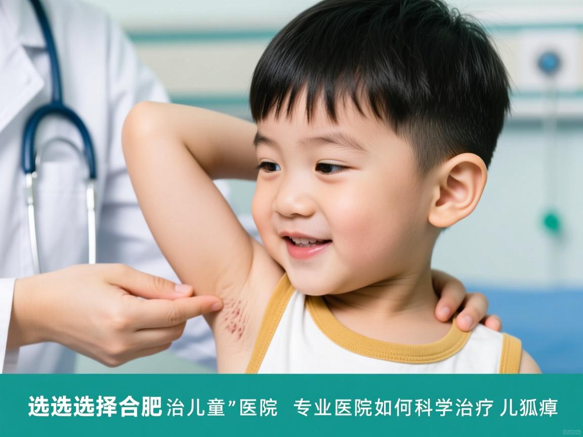 选择合肥治儿童狐臭的医院，专业医院如何科学治疗儿童狐臭