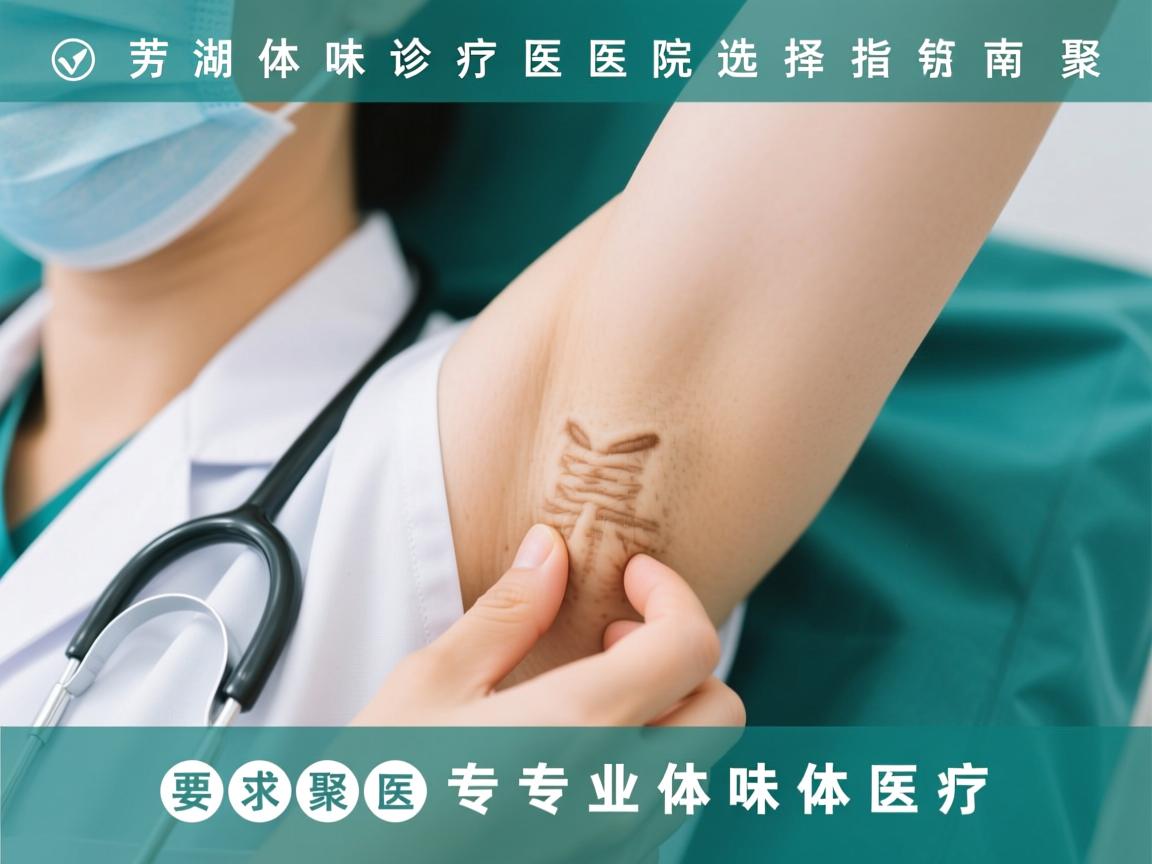 芜湖体味诊疗医院选择指南，聚焦专业体味医疗