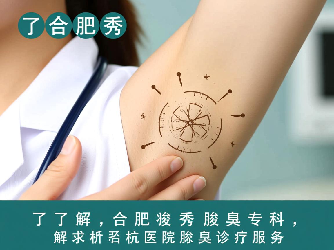了解合肥腋秀腋臭专科，解析腋秀医院的腋臭诊疗服务