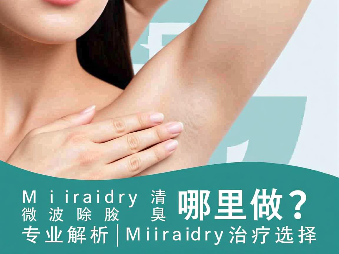 Miradry清新微波除腋臭哪里做？专业解析Miradry治疗选择