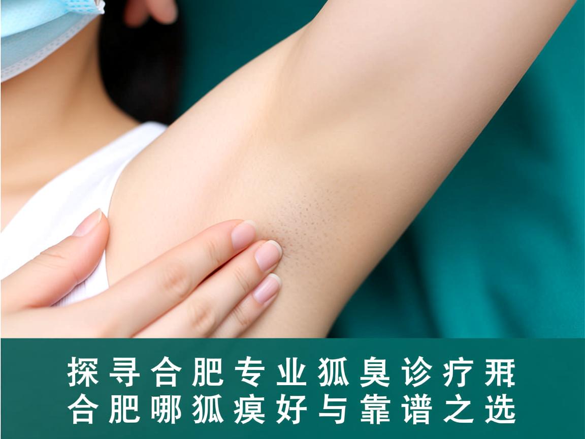 探寻合肥专业狐臭诊疗，合肥哪开狐臭好与靠谱之选