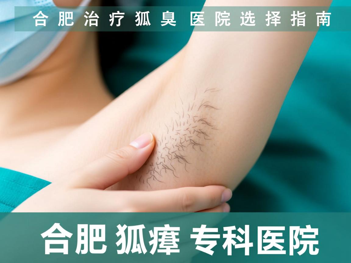 合肥治疗狐臭医院选择指南，详解合肥狐臭专科医院