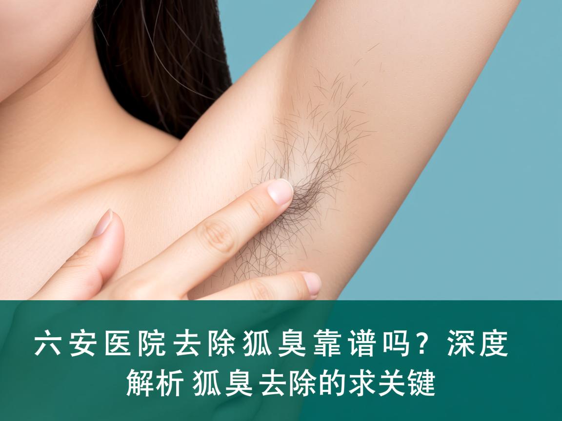 六安医院去除狐臭靠谱吗？深度解析狐臭去除的关键