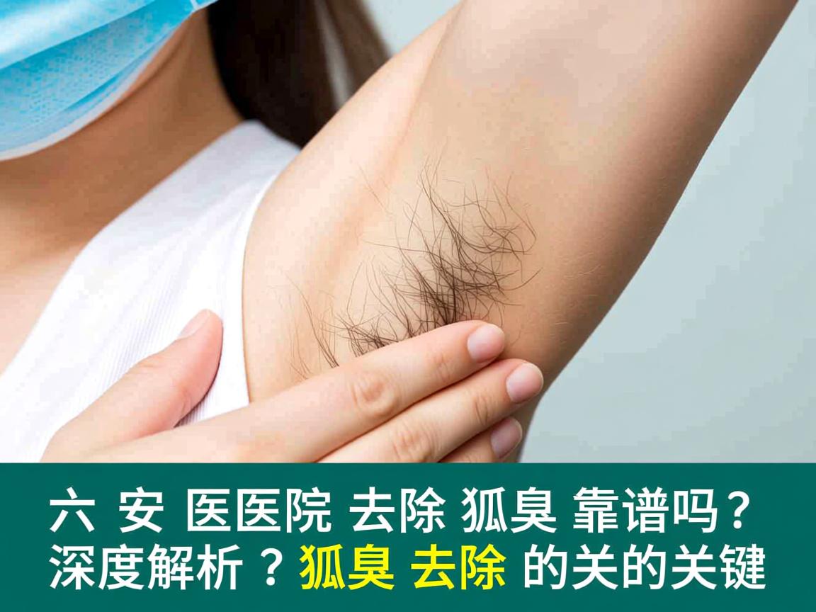 六安医院去除狐臭靠谱吗？深度解析狐臭去除的关键