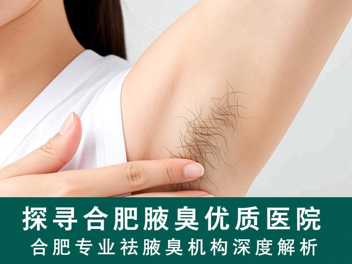 探寻合肥祛腋臭优质医院，合肥专业祛腋臭机构深度解析