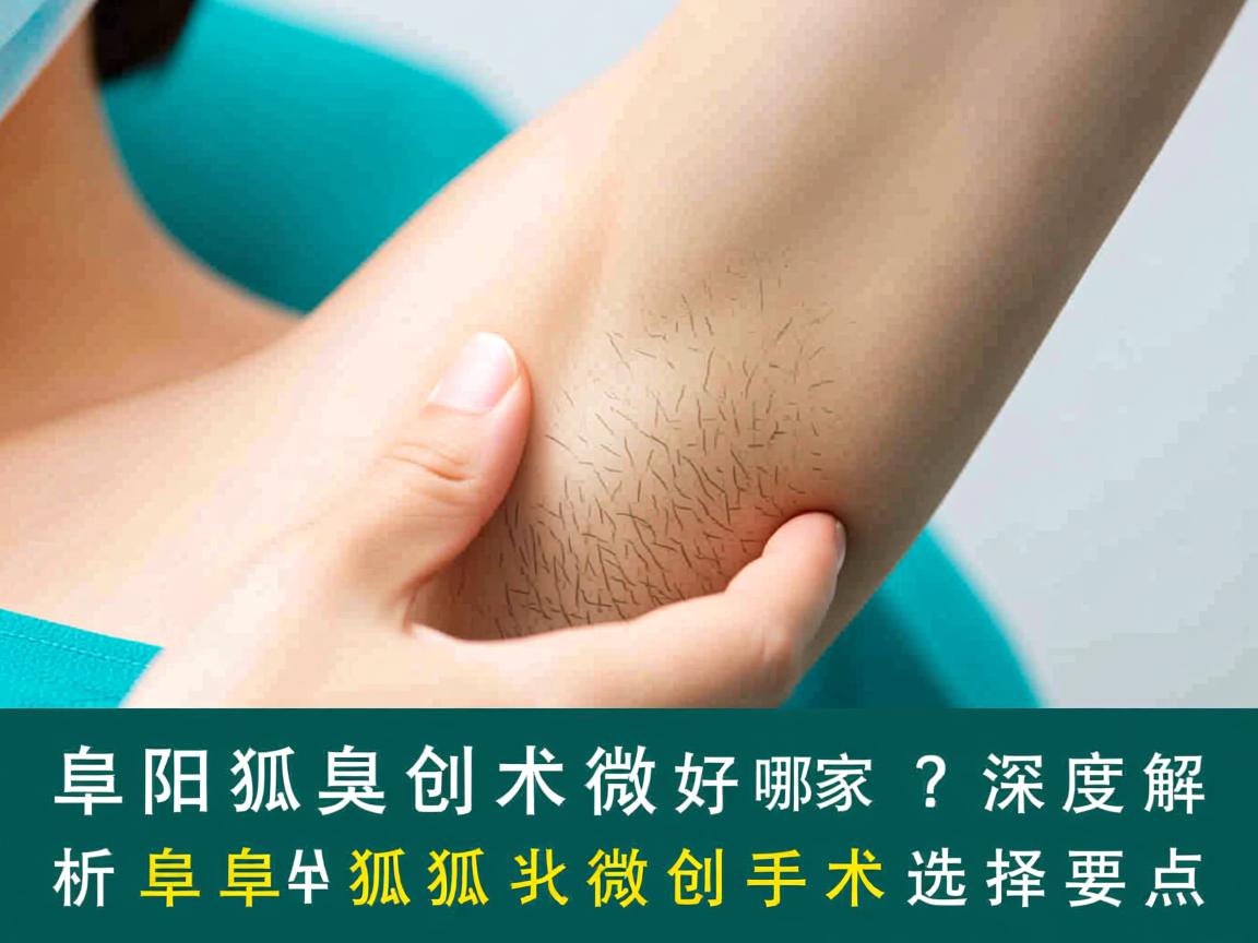 阜阳狐臭微创手术哪家好?深度解析阜阳狐臭微创手术选择要点 阜阳狐臭微创手术哪家好?深度解析阜阳狐臭微创手术选择要点