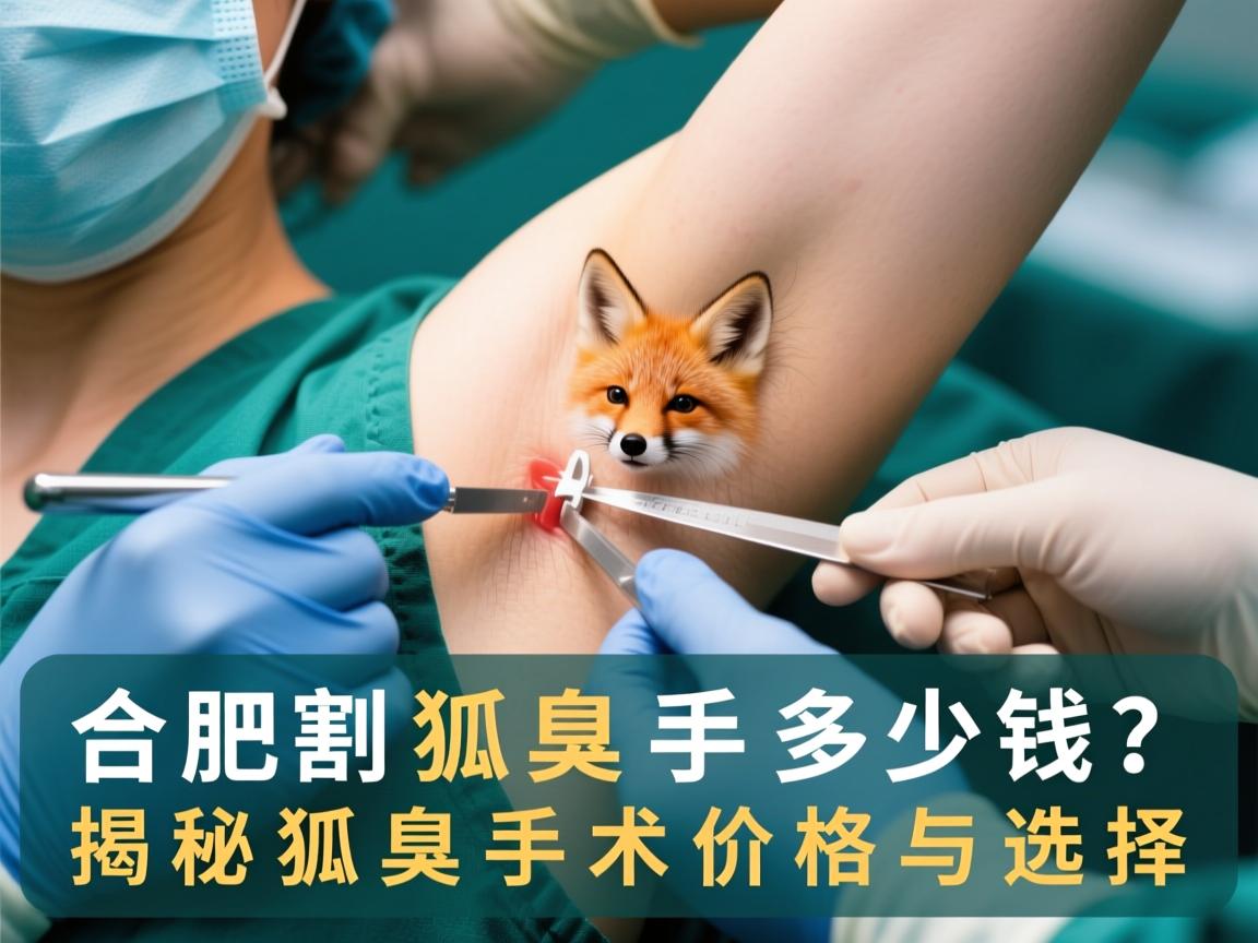 合肥割狐臭手术多少钱?揭秘狐臭手术价格与选择 合肥割狐臭手术多少钱?揭秘狐臭手术价格与选择