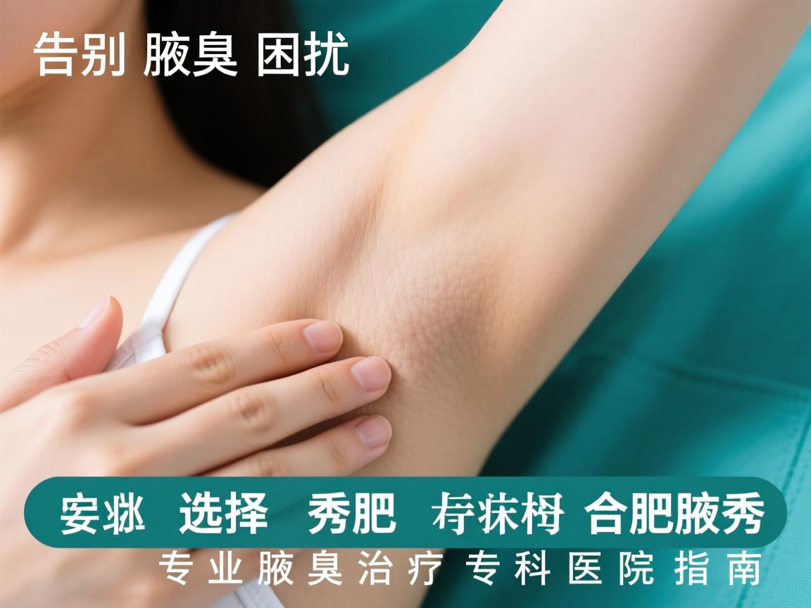 告别腋臭困扰，选择合肥腋秀，专业腋臭治疗专科医院指南