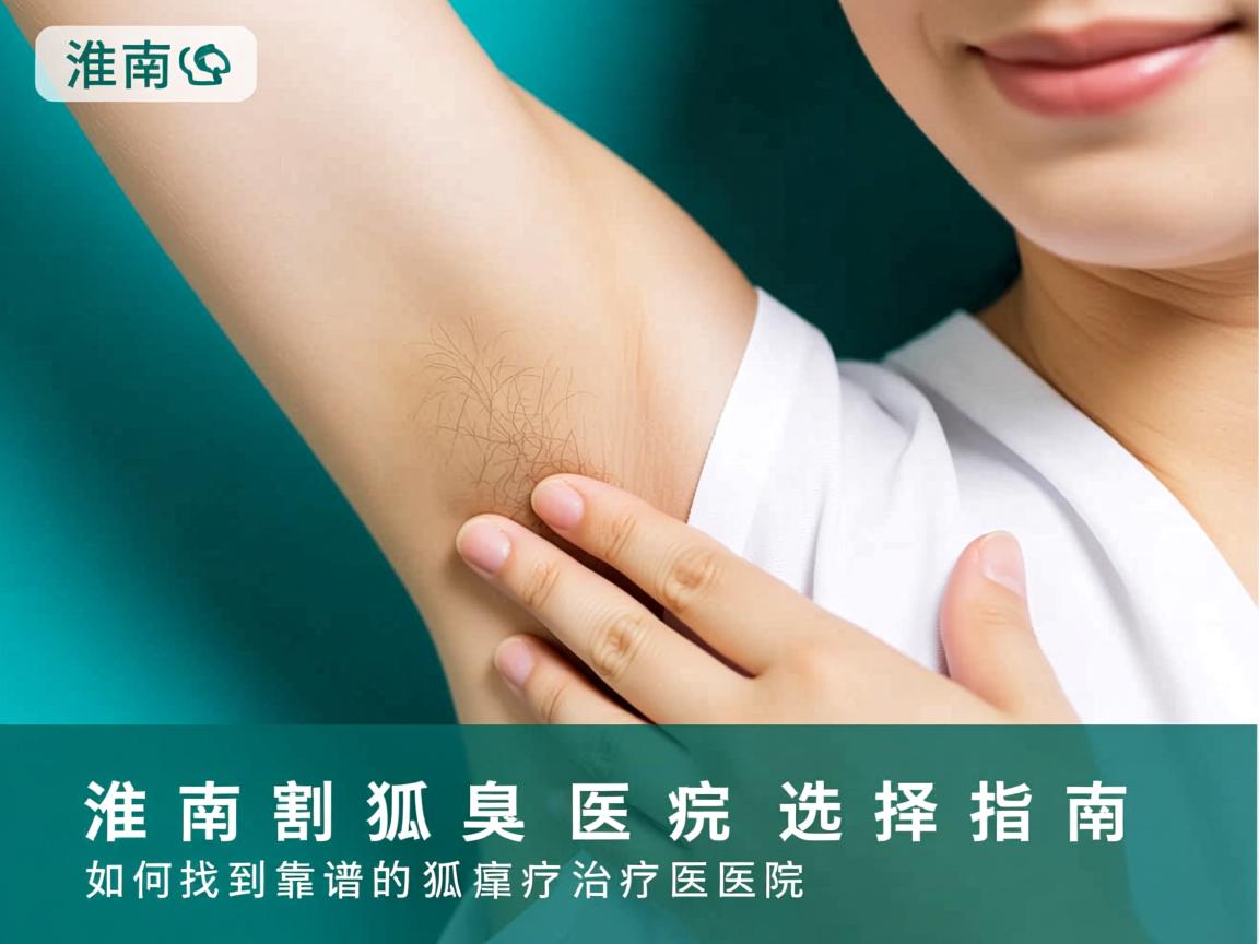 淮南割狐臭医院选择指南，如何找到靠谱的狐臭治疗医院