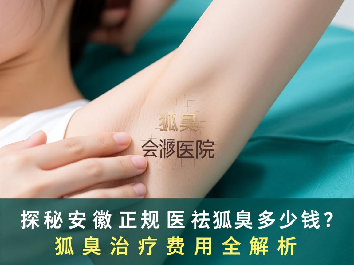 探秘安徽正规狐臭医院，祛狐臭多少钱，狐臭治疗费用全解析