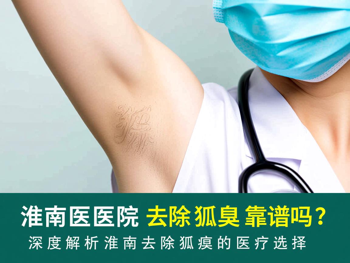 淮南医院去除狐臭靠谱吗？深度解析淮南去除狐臭的医疗选择
