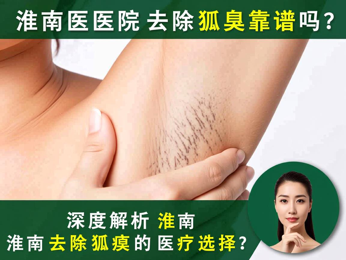 淮南医院去除狐臭靠谱吗？深度解析淮南去除狐臭的医疗选择