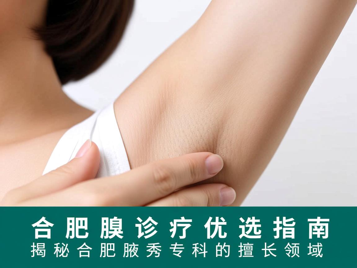 合肥腋臭诊疗优选指南,揭秘合肥腋秀专科的擅长领域 合肥腋臭诊疗优选指南,揭秘合肥腋秀专科的擅长领域