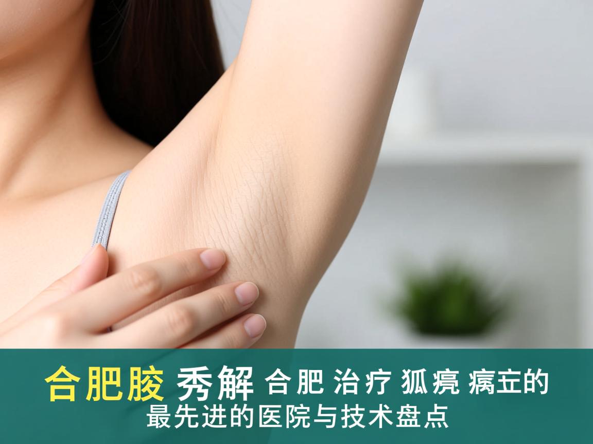 合肥腋秀解析，合肥治疗狐臭最先进的医院与技术盘点
