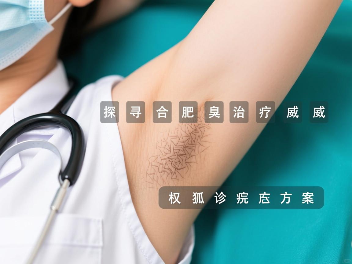 探寻合肥腋臭治疗权威医院，解析权威医院的狐臭诊疗方案