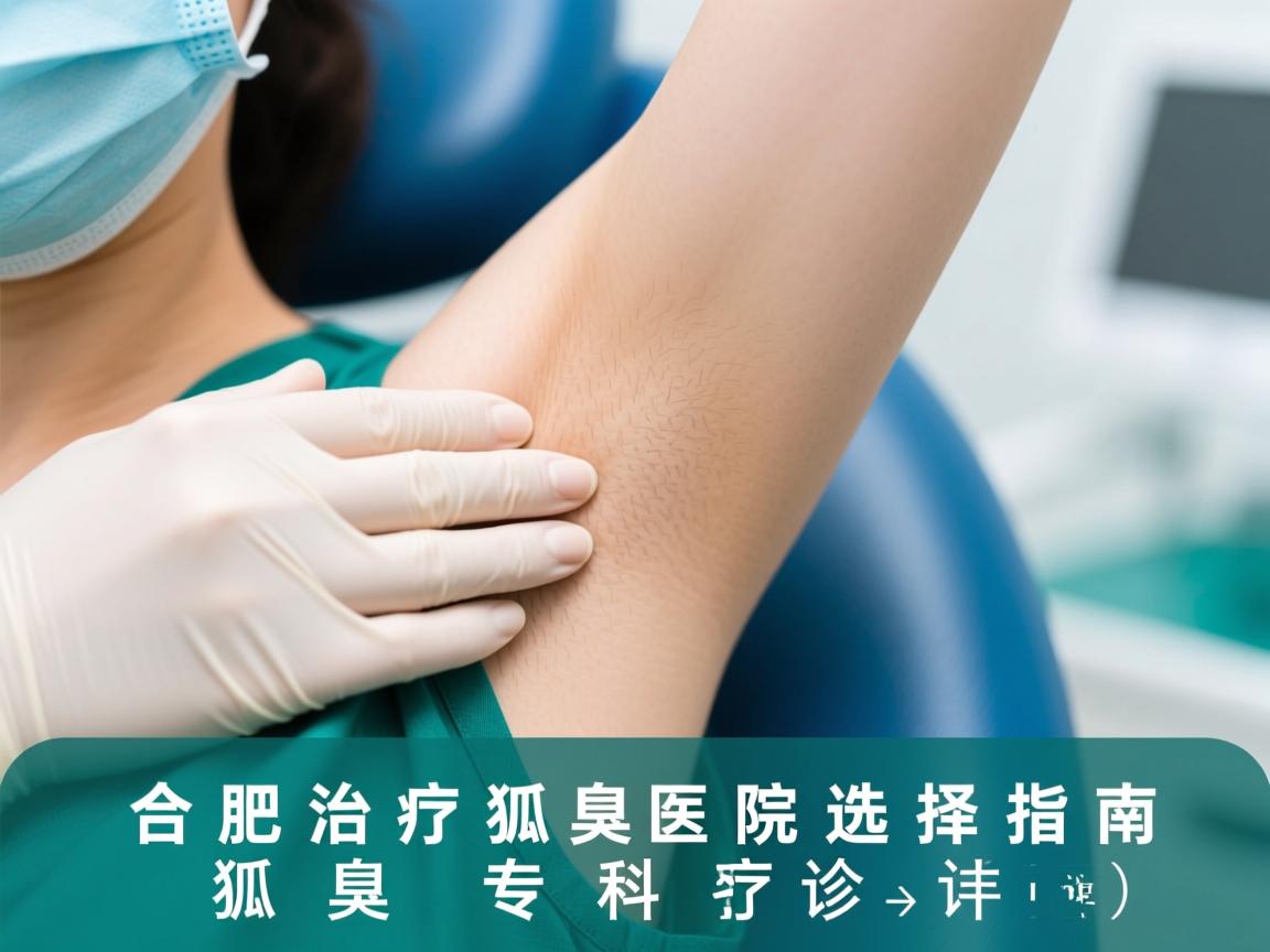 合肥治疗狐臭医院选择指南，详解狐臭专科诊疗