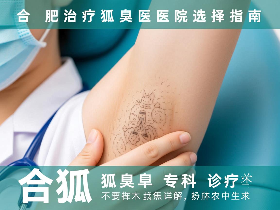 合肥治疗狐臭医院选择指南，详解狐臭专科诊疗