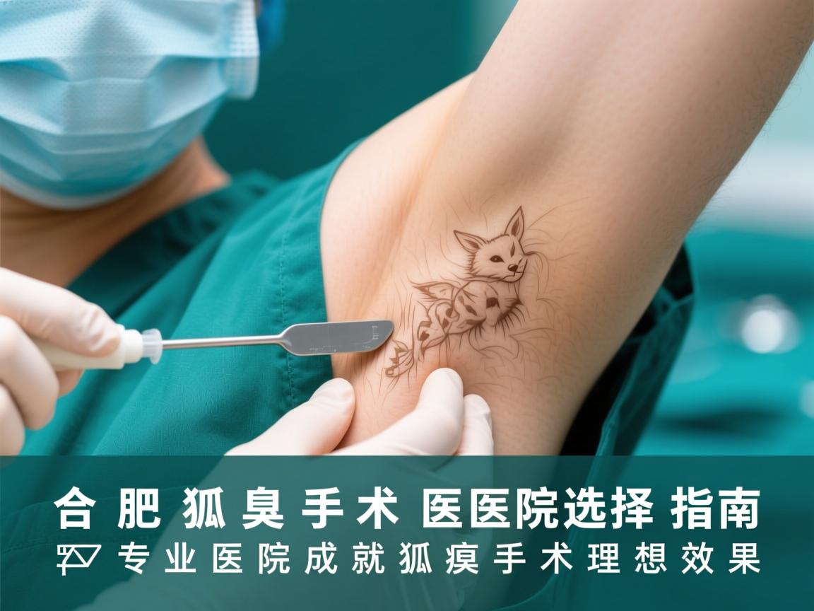 合肥狐臭手术医院选择指南，专业医院成就狐臭手术理想效果