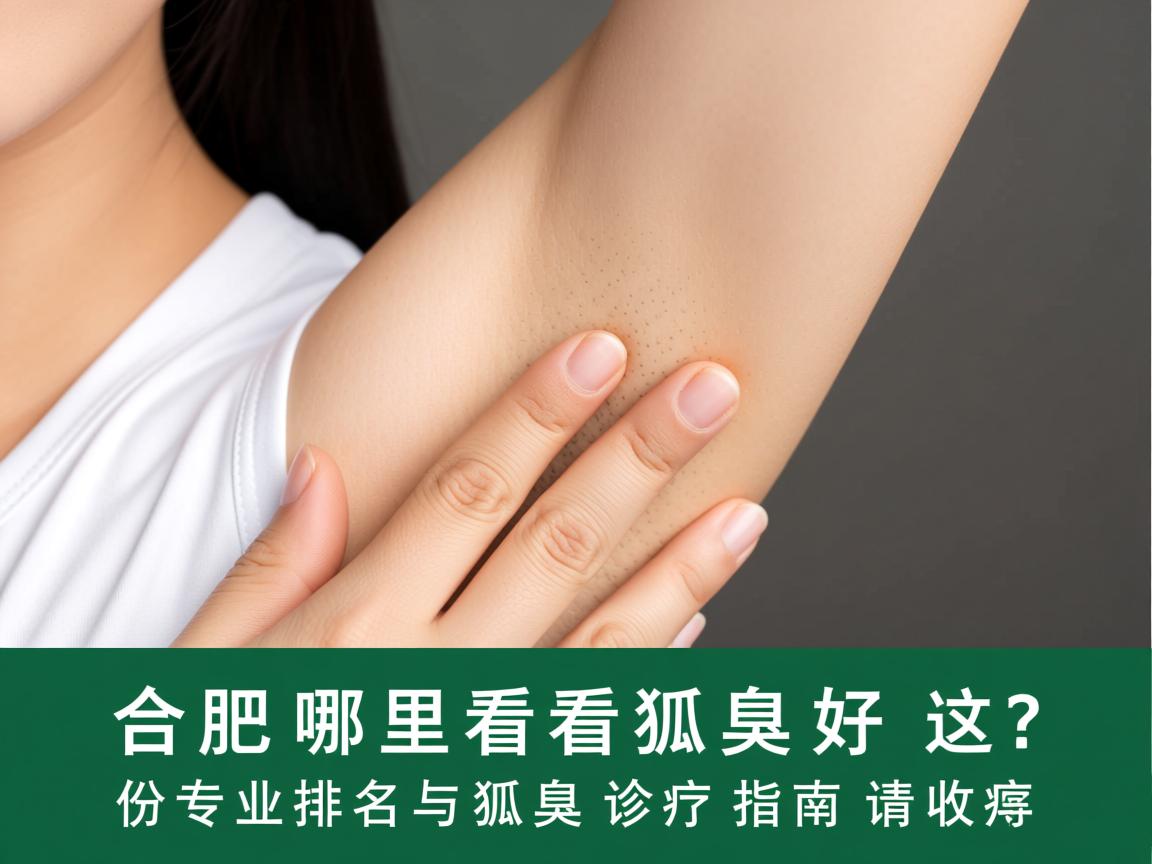 合肥哪里看狐臭好？这份专业排名与狐臭诊疗指南请收好