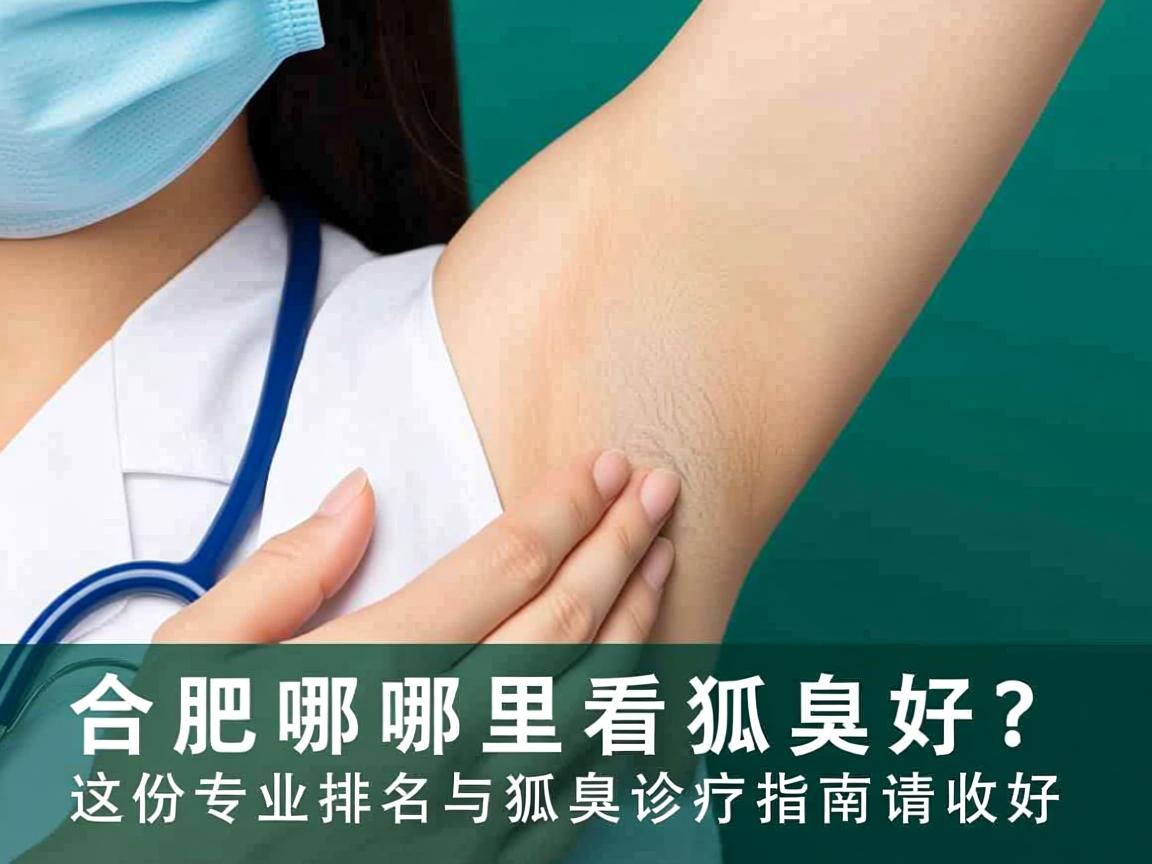 合肥哪里看狐臭好？这份专业排名与狐臭诊疗指南请收好