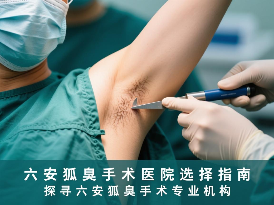 六安狐臭手术医院选择指南，探寻六安狐臭手术专业机构