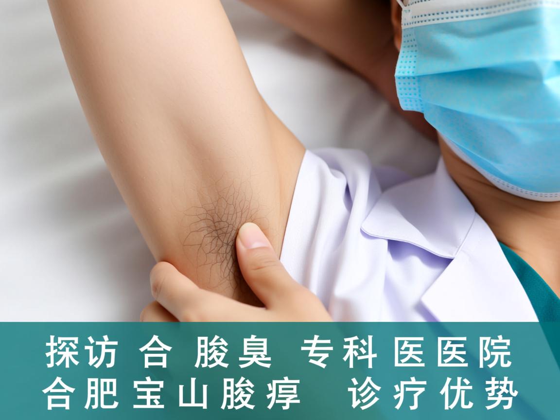 探访合肥腋臭专科医院，详解合肥宝山腋臭诊疗优势
