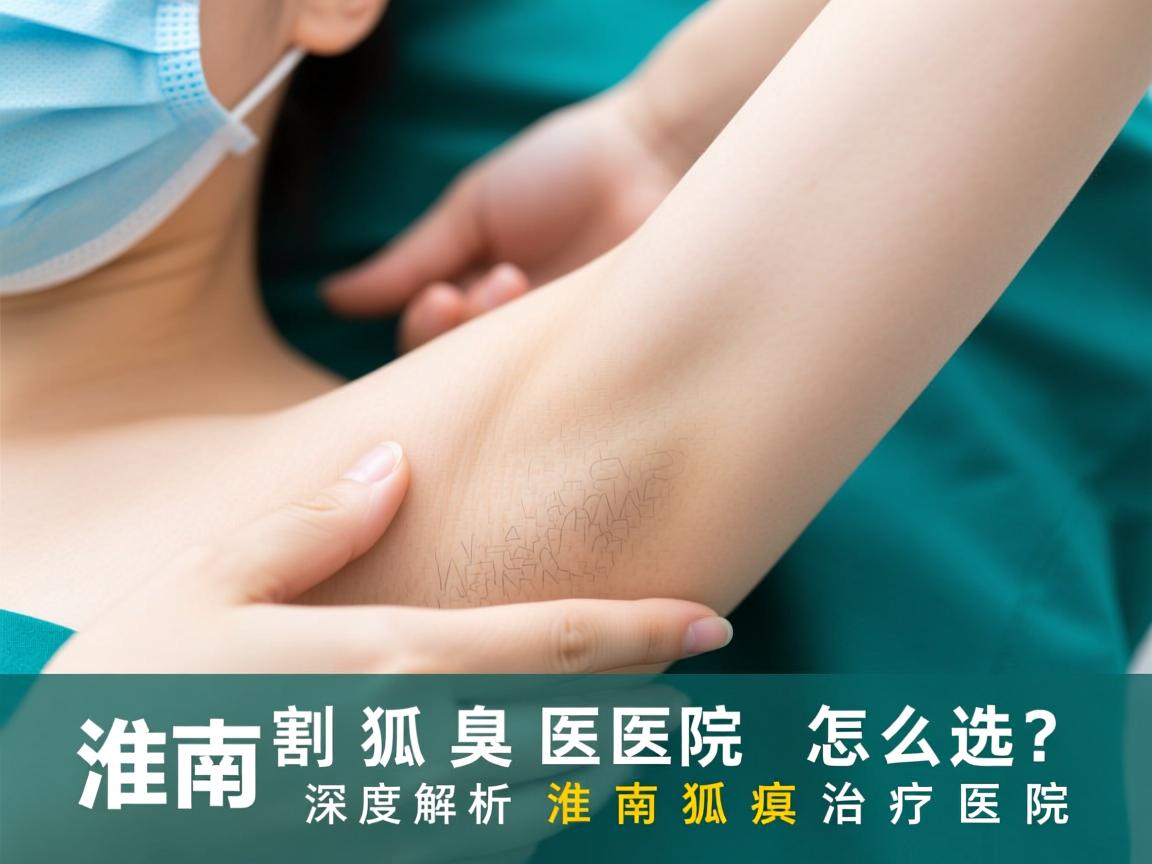 淮南割狐臭医院怎么选？深度解析淮南狐臭治疗医院