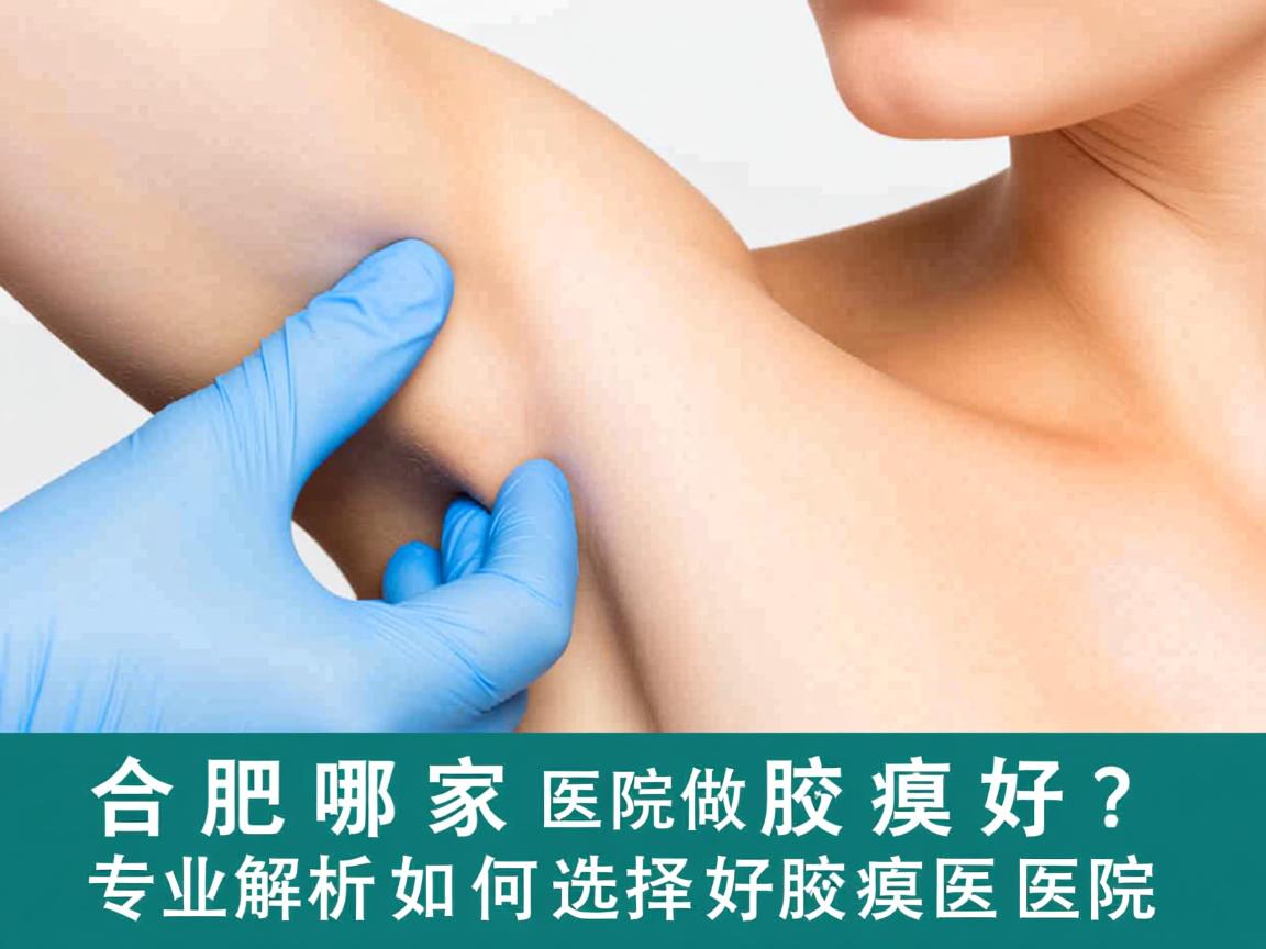 合肥哪家医院做腋臭好？专业解析如何选择好的腋臭医院