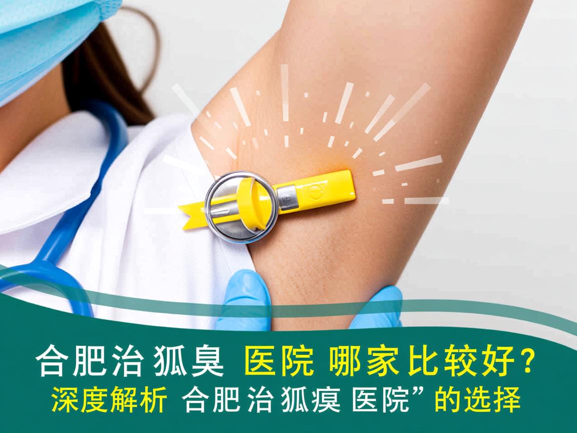 合肥治狐臭医院哪家比较好？深度解析合肥治狐臭医院的选择