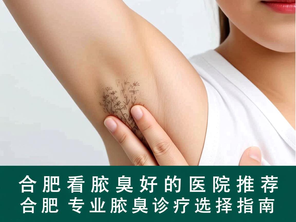 合肥看腋臭好的医院推荐，合肥专业腋臭诊疗选择指南