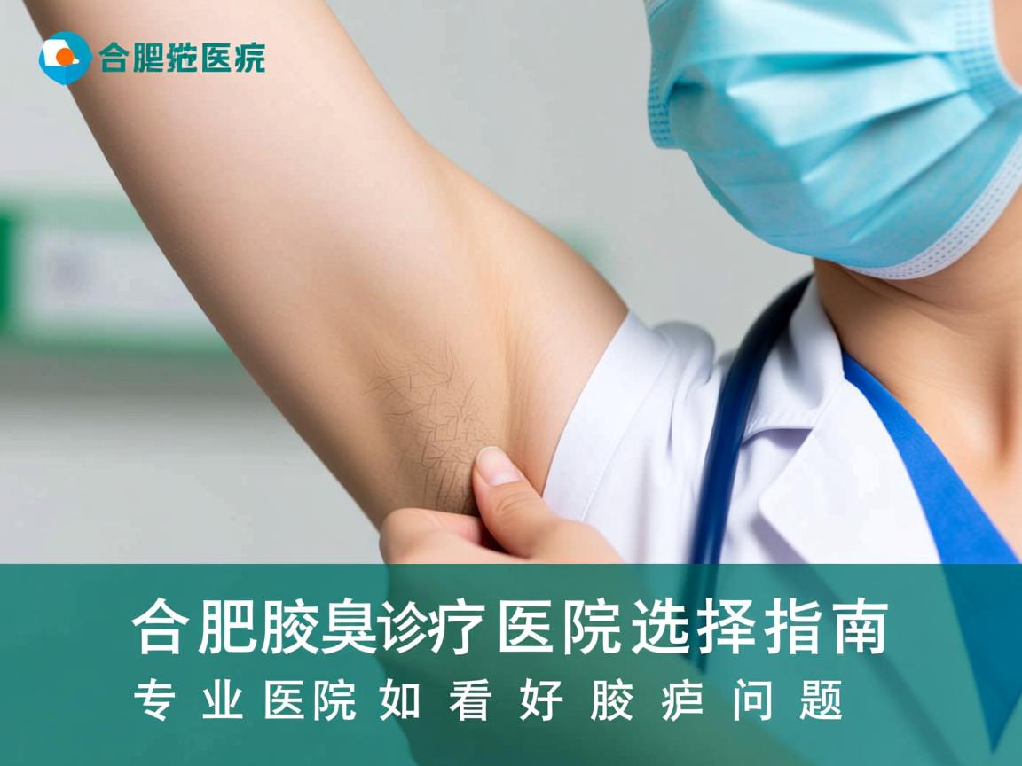 合肥腋臭诊疗医院选择指南，专业医院如何看好腋臭问题