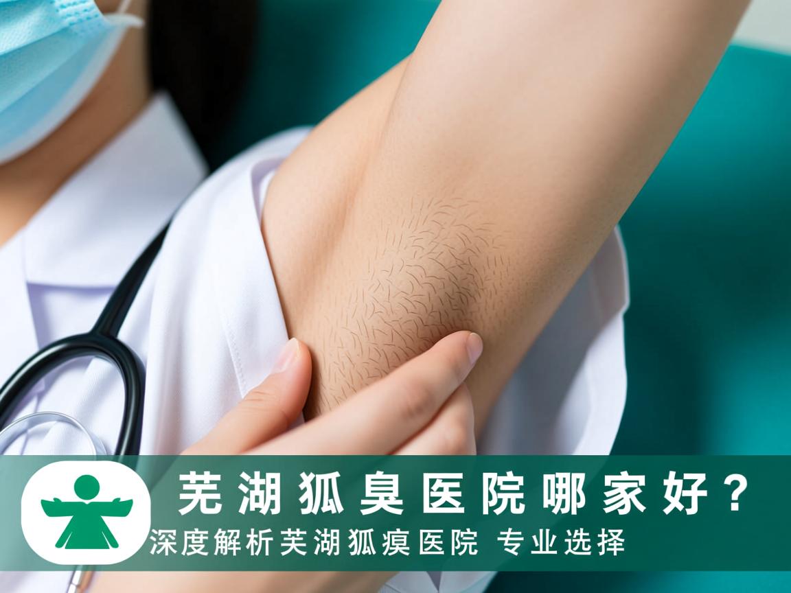 芜湖狐臭医院哪家好？深度解析芜湖狐臭医院专业选择