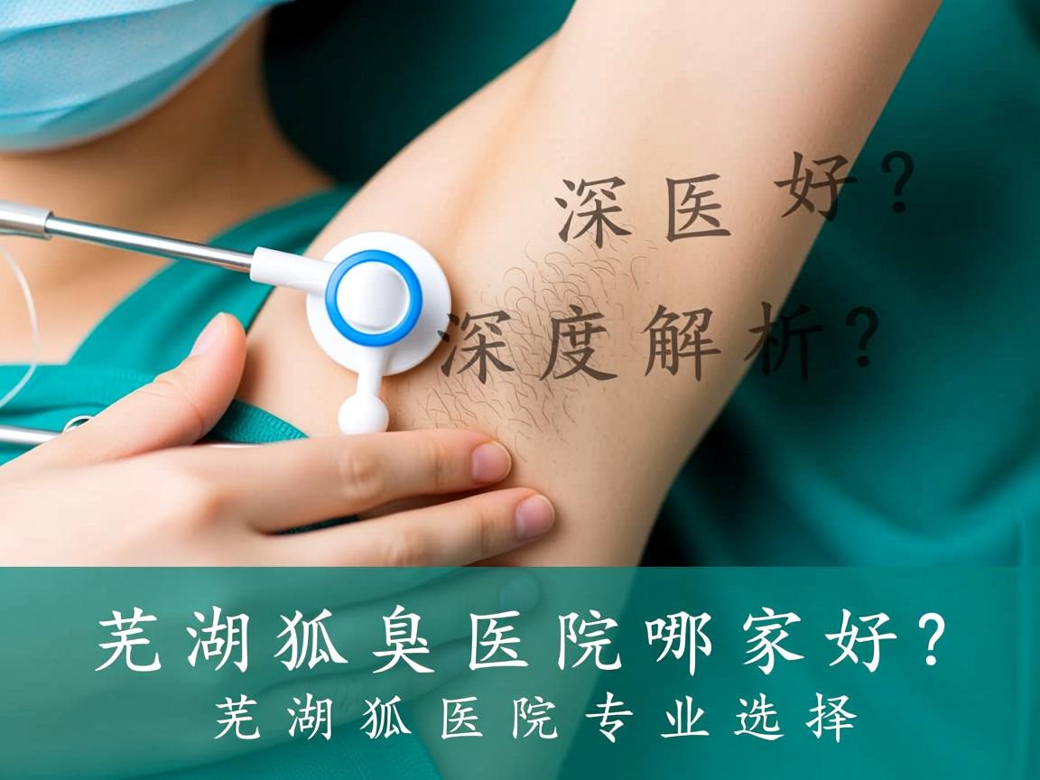 芜湖狐臭医院哪家好？深度解析芜湖狐臭医院专业选择
