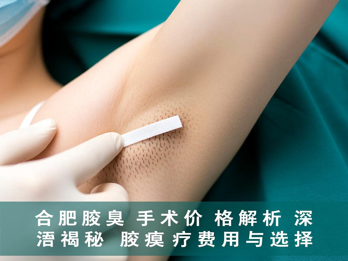 合肥腋臭手术价格解析，深度揭秘腋臭治疗费用与选择