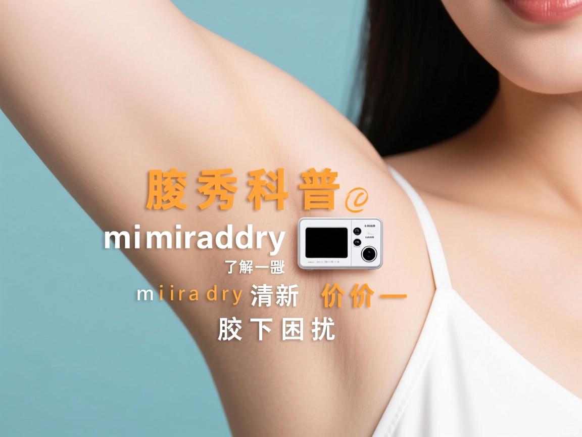 腋秀科普，了解miradry清新微波价格，miradry告别腋下困扰