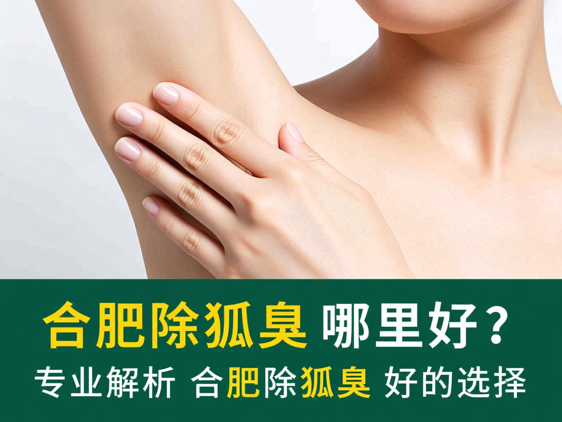 合肥除狐臭哪里好？专业解析合肥除狐臭好的选择