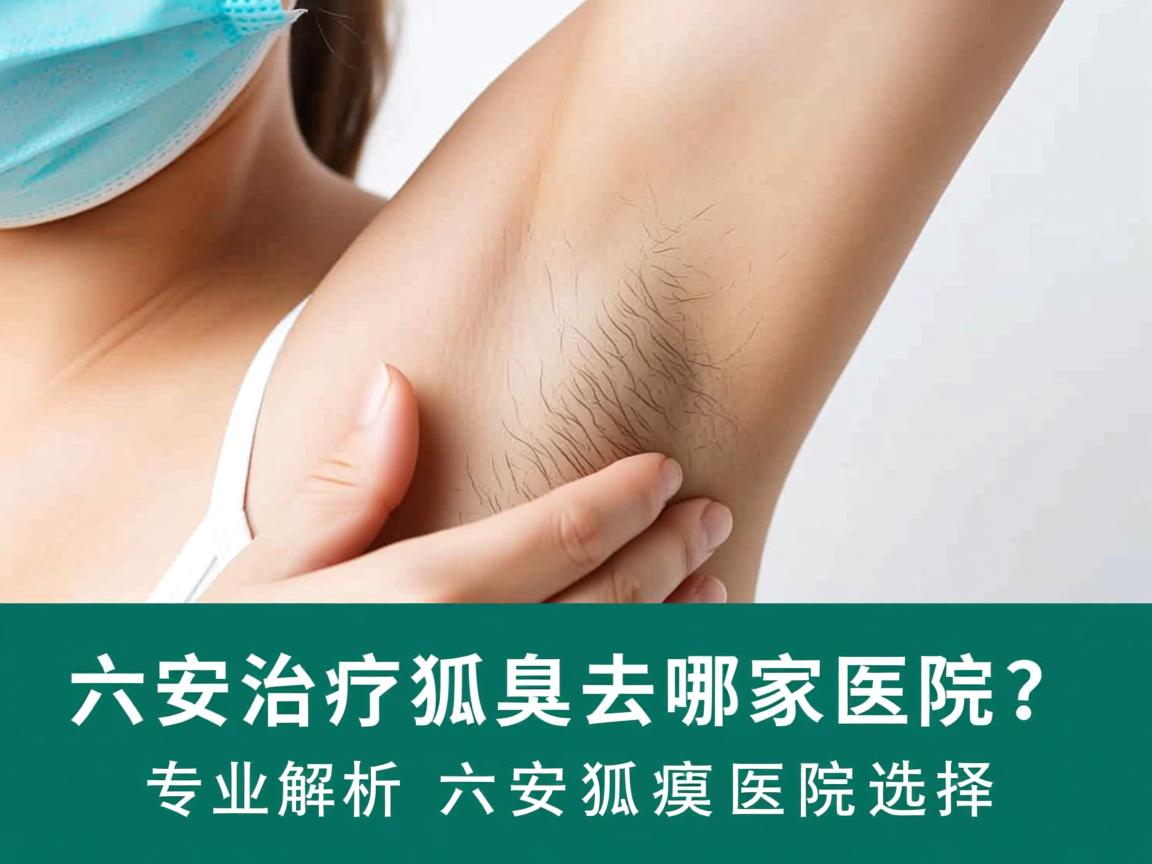 六安治疗狐臭去哪家医院？专业解析六安狐臭医院选择