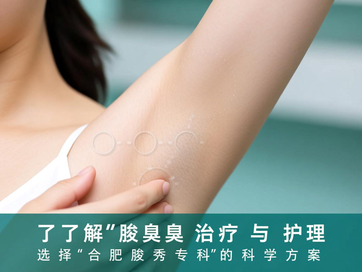 了解腋臭治疗与护理，选择合肥腋秀腋臭专科的科学方案