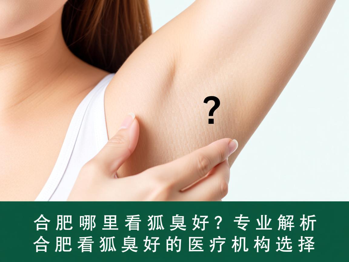 合肥哪里看狐臭好？专业解析合肥看狐臭好的医疗机构选择