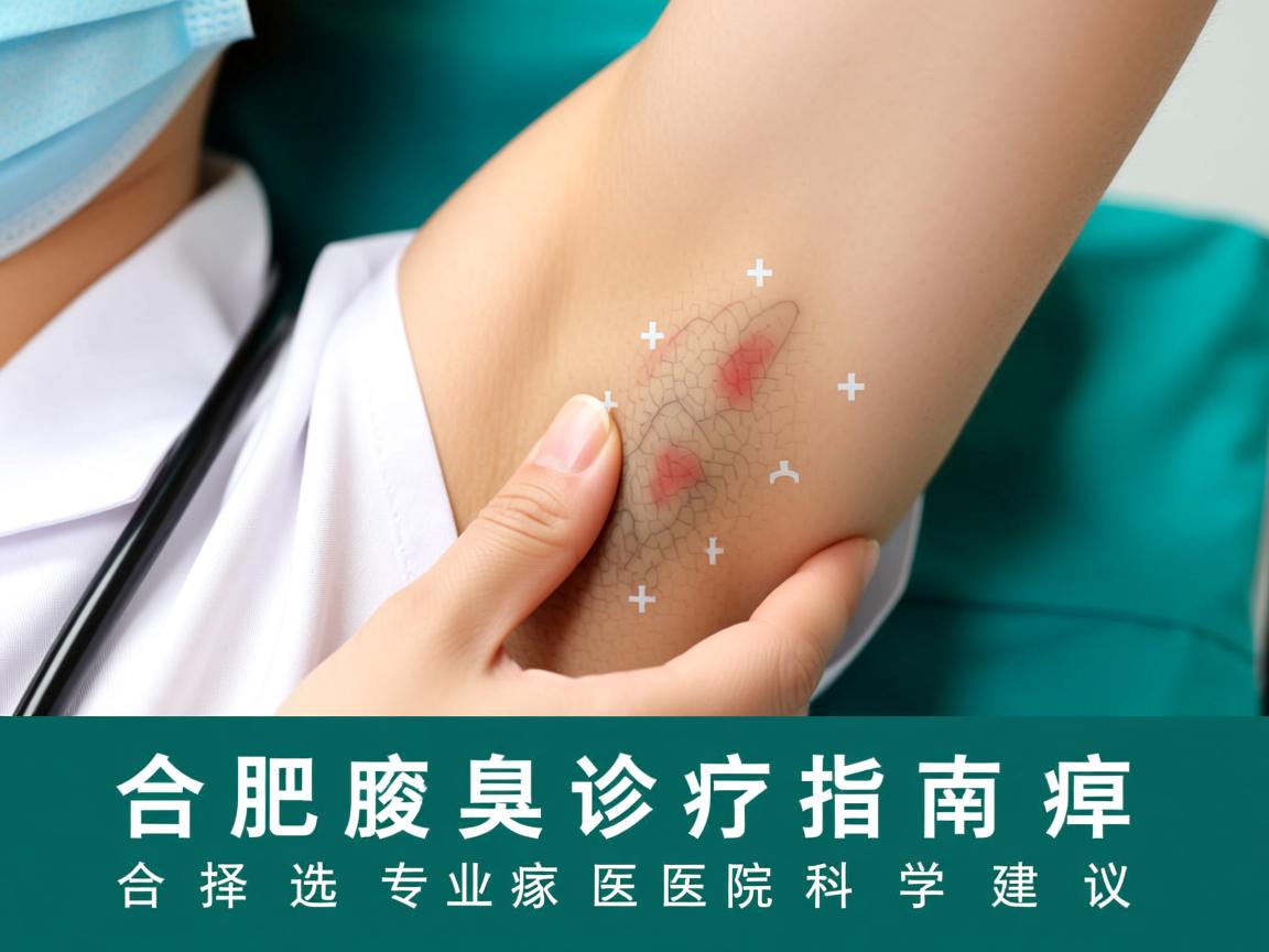 合肥腋臭诊疗指南，在合肥选择专业腋臭医院的科学建议