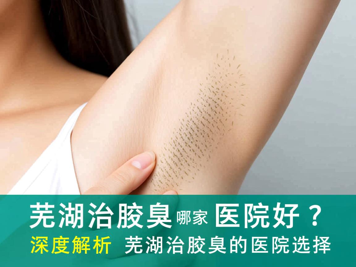 芜湖治腋臭哪家医院好？深度解析芜湖治腋臭的医院选择
