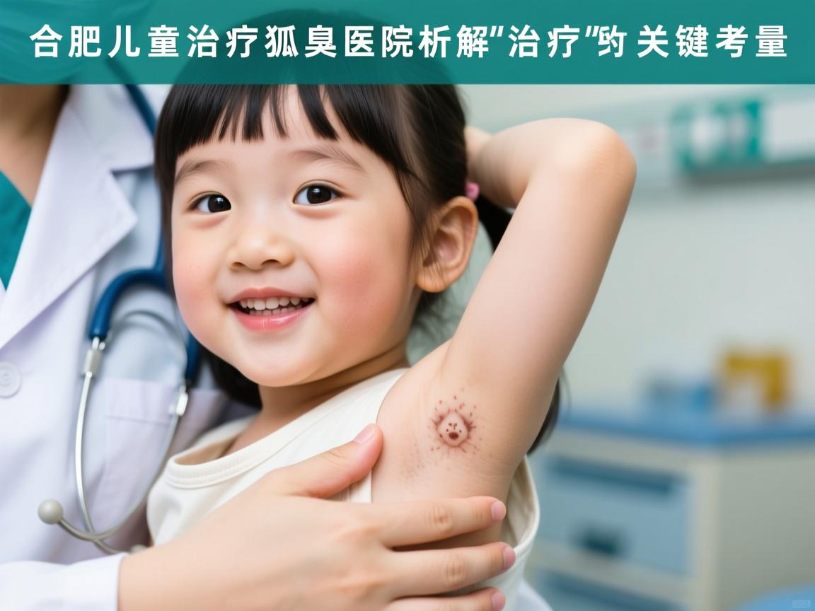 合肥儿童治疗狐臭医院解析，儿童狐臭治疗的关键考量