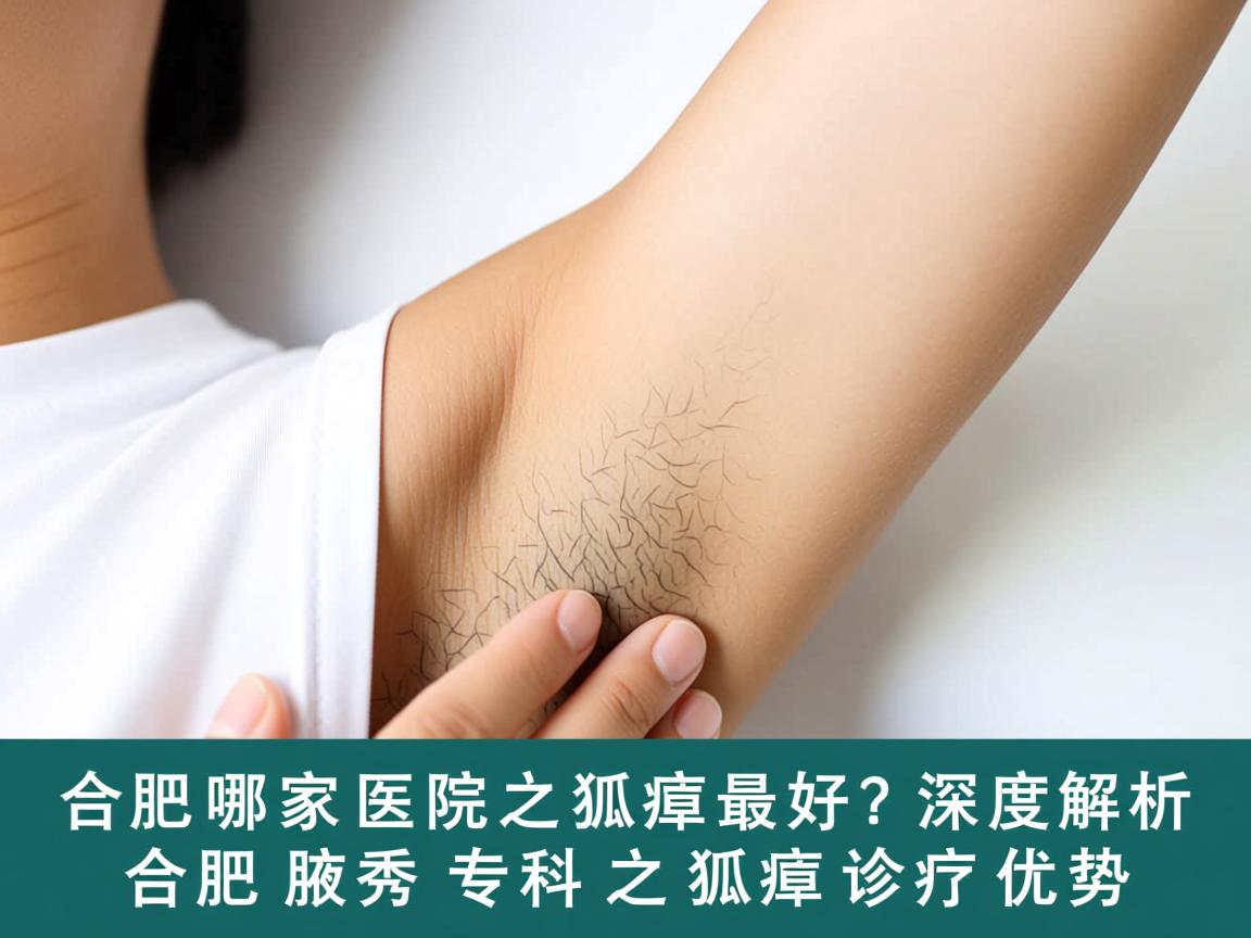 合肥哪家医院之狐臭最好？深度解析合肥腋秀专科之狐臭诊疗优势