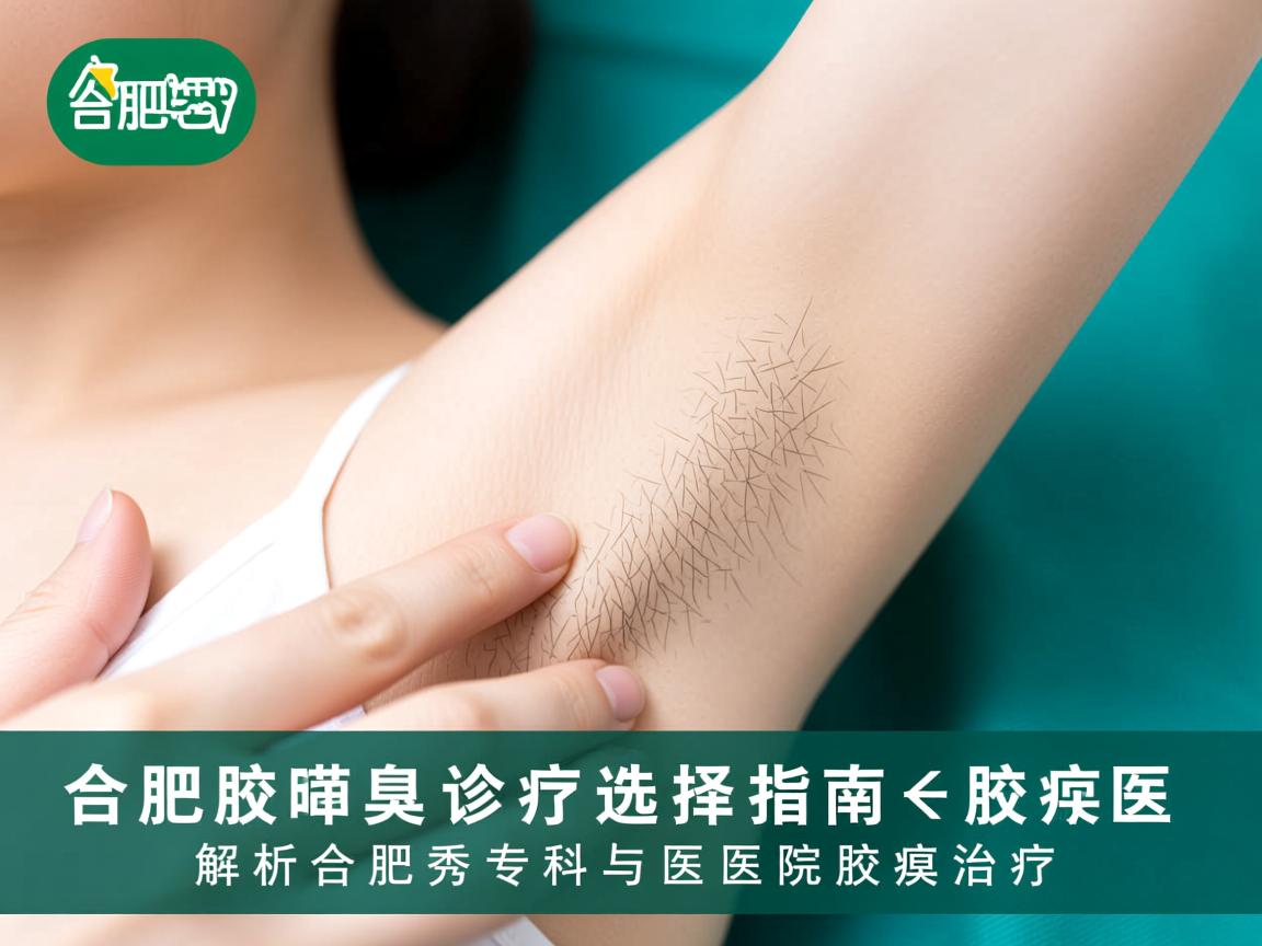 合肥腋臭诊疗选择指南，解析合肥腋秀专科与医院腋臭治疗