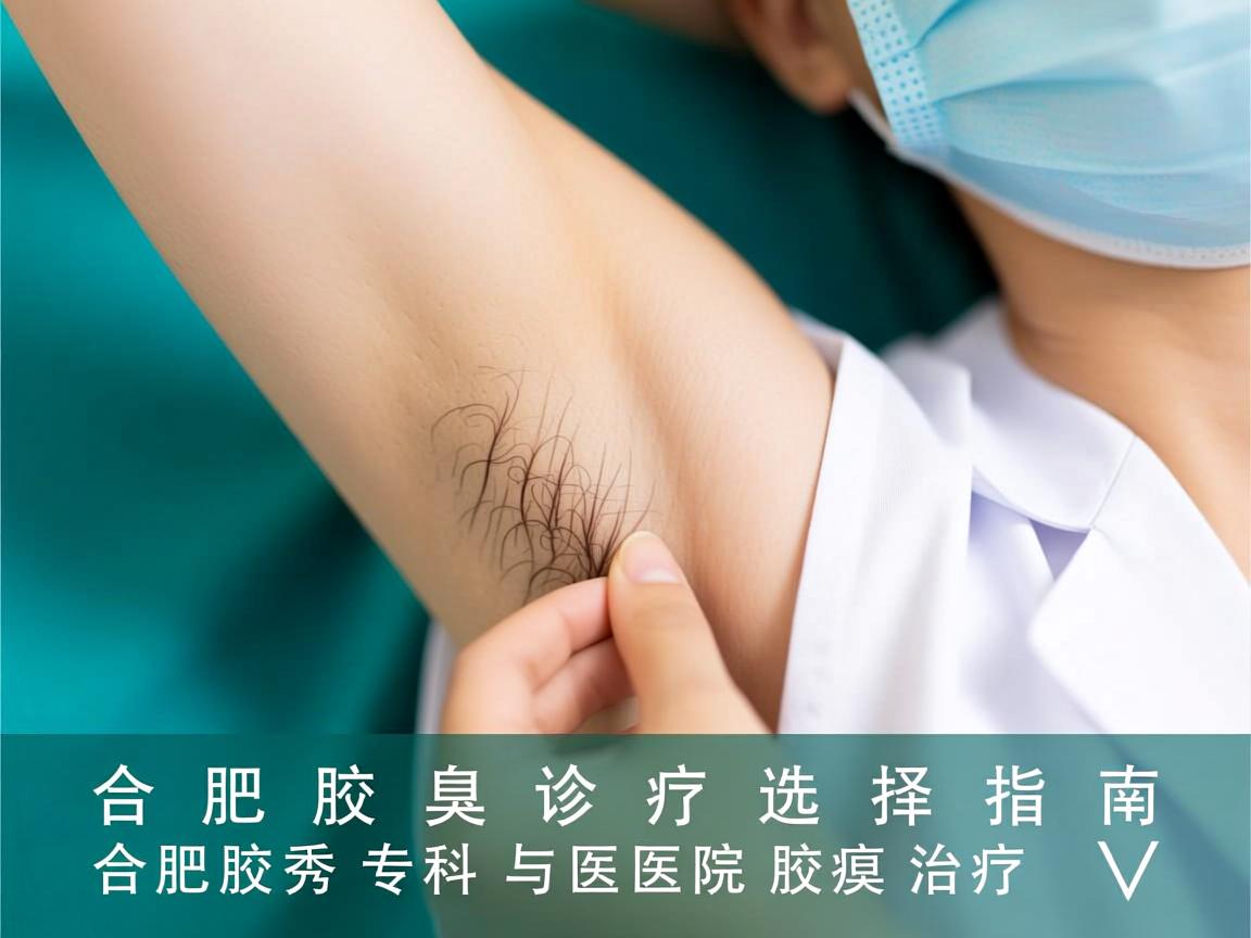 合肥腋臭诊疗选择指南，解析合肥腋秀专科与医院腋臭治疗