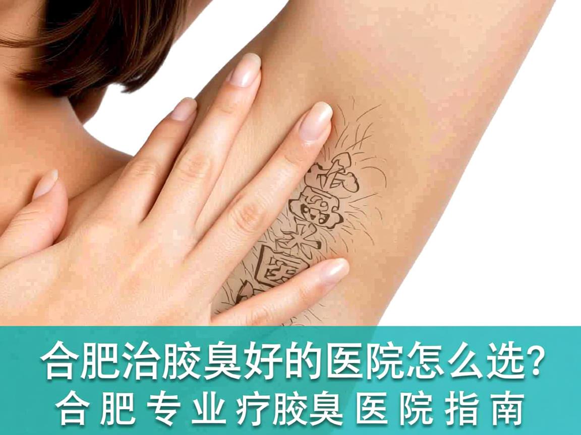 合肥治疗腋臭好的医院怎么选？合肥专业疗腋臭医院指南