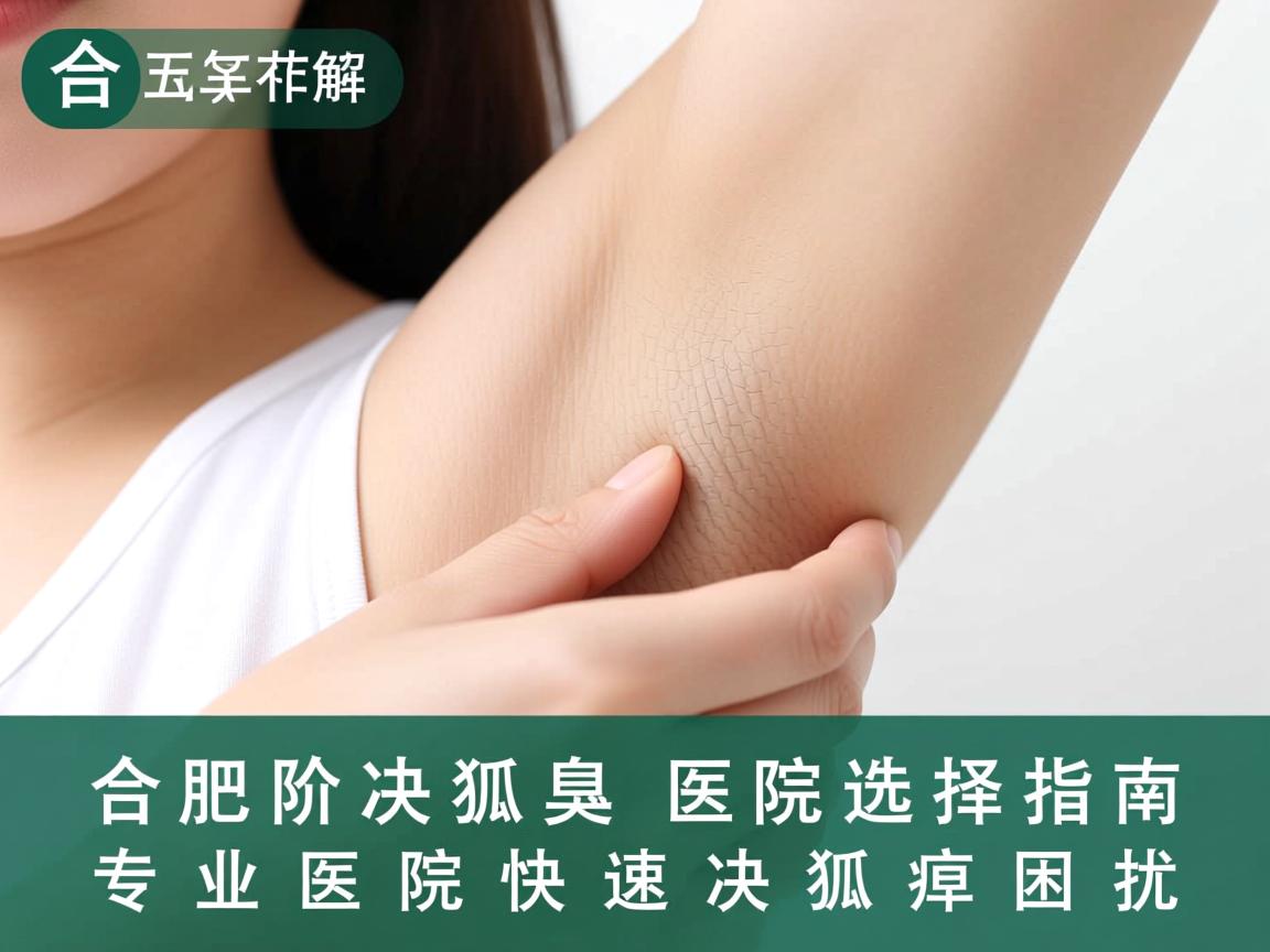 合肥解决狐臭医院选择指南，专业医院快速解决狐臭困扰