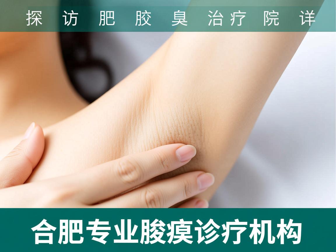 探访合肥腋臭治疗医院，详解合肥专业腋臭诊疗机构