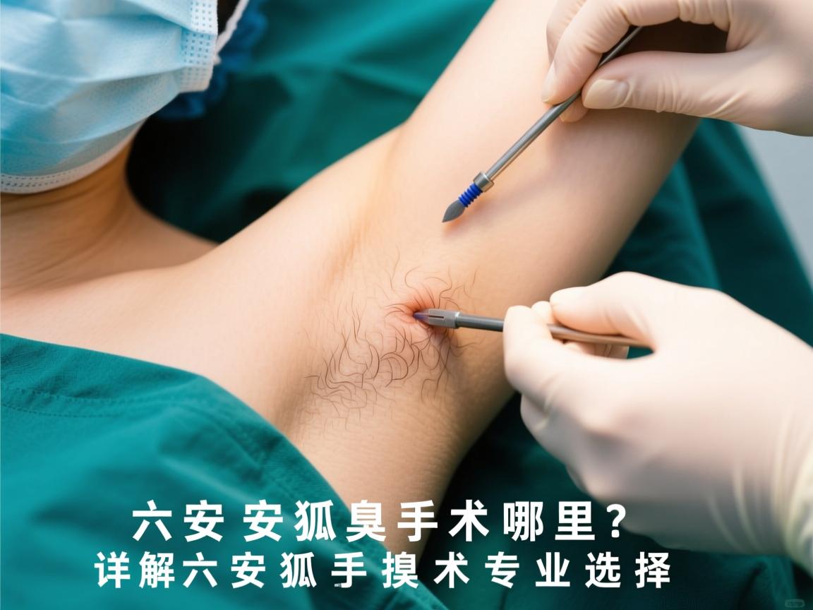六安狐臭手术哪里做？详解六安狐臭手术专业选择